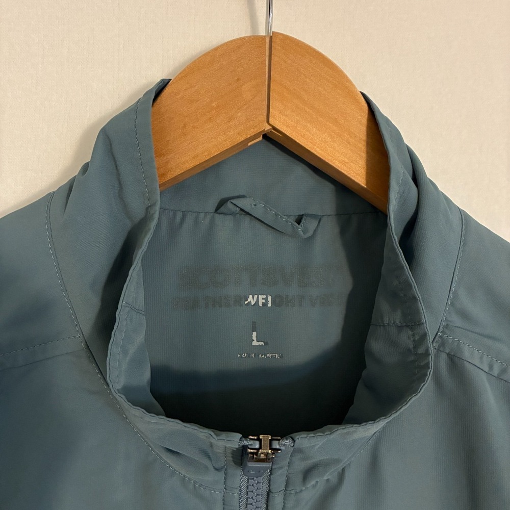SCOTTeVEST TEC Featherweight Vest Mens Size L Full Zip Pockets Travel Gorpcore - Picture 3 of 11